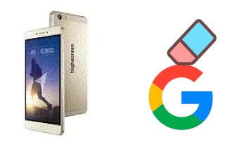 So löschen Sie ein Google-Konto auf Highscreen Power Ice Max