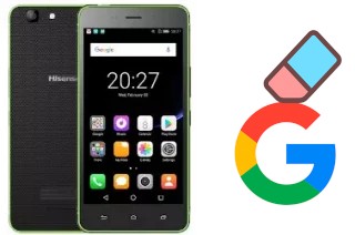 So löschen Sie ein Google-Konto auf HiSense C30 Lite