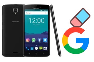 So löschen Sie ein Google-Konto auf HiSense T5 Plus