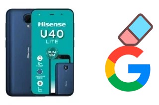 So löschen Sie ein Google-Konto auf HiSense U40 Lite