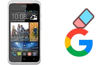 So löschen Sie ein Google-Konto auf HTC Desire 210 dual sim