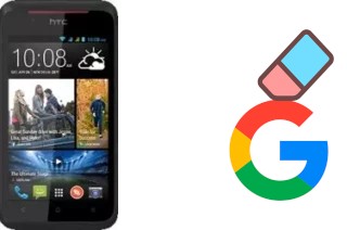 So löschen Sie ein Google-Konto auf HTC Desire 210