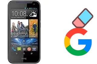 So löschen Sie ein Google-Konto auf HTC Desire 310 dual sim