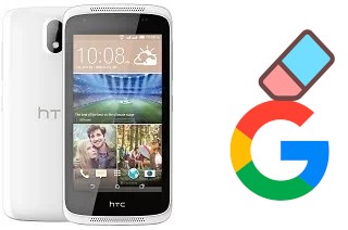 So löschen Sie ein Google-Konto auf HTC Desire 326G dual sim