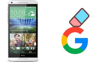 So löschen Sie ein Google-Konto auf HTC Desire 816 dual sim