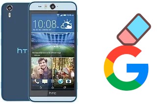 So löschen Sie ein Google-Konto auf HTC Desire Eye