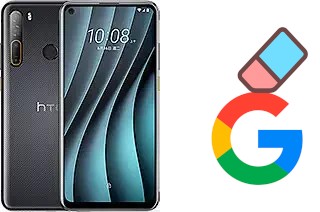 So löschen Sie ein Google-Konto auf HTC Desire 20 Pro