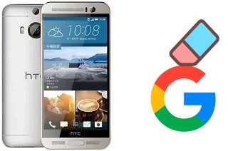 So löschen Sie ein Google-Konto auf HTC One M9+ Supreme Camera