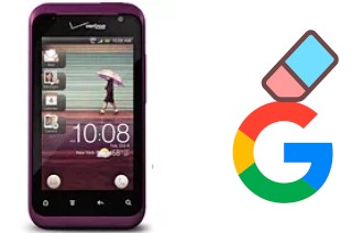 So löschen Sie ein Google-Konto auf HTC Rhyme CDMA