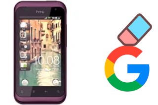 So löschen Sie ein Google-Konto auf HTC Rhyme