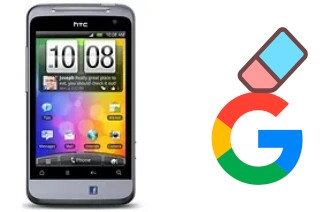 So löschen Sie ein Google-Konto auf HTC Salsa