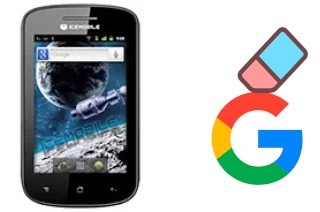 So löschen Sie ein Google-Konto auf Icemobile Apollo Touch 3G