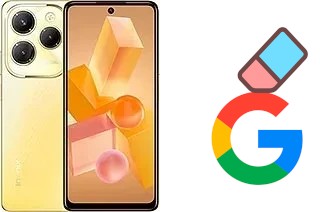 So löschen Sie ein Google-Konto auf Infinix Hot 40 Pro