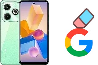 So löschen Sie ein Google-Konto auf Infinix Hot 40i