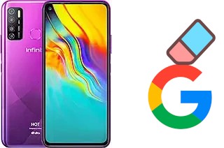 So löschen Sie ein Google-Konto auf Infinix Hot 9 Pro