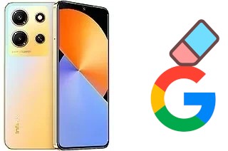 So löschen Sie ein Google-Konto auf Infinix Note 30i