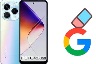 So löschen Sie ein Google-Konto auf Infinix Note 40X 5G