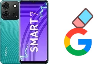 So löschen Sie ein Google-Konto auf Infinix Smart 7 (India)