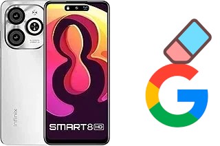 So löschen Sie ein Google-Konto auf Infinix Smart 8 HD