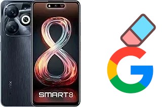 So löschen Sie ein Google-Konto auf Infinix Smart 8 (India)