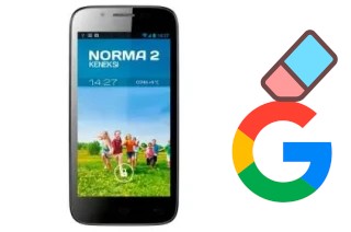 So löschen Sie ein Google-Konto auf KENEKSI Norma 2