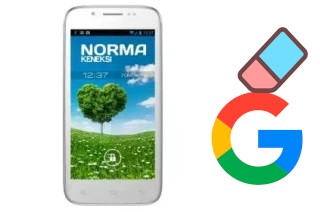 So löschen Sie ein Google-Konto auf KENEKSI Norma