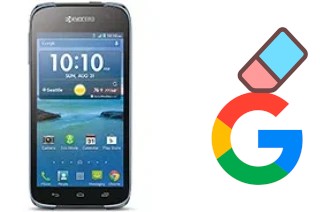 So löschen Sie ein Google-Konto auf Kyocera Hydro Life