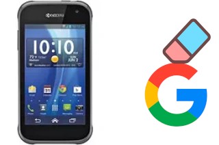 So löschen Sie ein Google-Konto auf Kyocera Hydro Xtrm