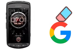 So löschen Sie ein Google-Konto auf Kyocera Torque KC-S701