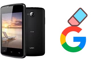 So löschen Sie ein Google-Konto auf Lava Iris 348