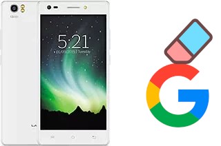 So löschen Sie ein Google-Konto auf Lava Pixel V2