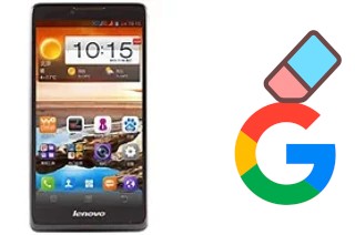 So löschen Sie ein Google-Konto auf Lenovo A880