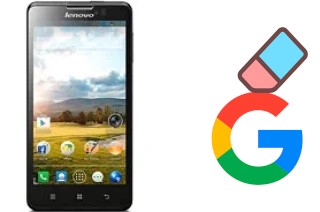 So löschen Sie ein Google-Konto auf Lenovo P780