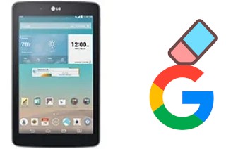 So löschen Sie ein Google-Konto auf LG G Pad 7.0 LTE