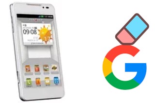 So löschen Sie ein Google-Konto auf LG Optimus 3D Cube SU870