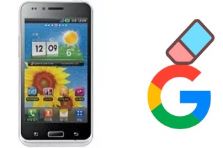 So löschen Sie ein Google-Konto auf LG Optimus Big LU6800