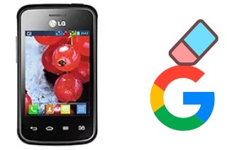 So löschen Sie ein Google-Konto auf LG Optimus L1 II Tri E475