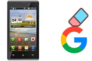 So löschen Sie ein Google-Konto auf LG Optimus EX SU880