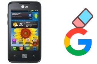 So löschen Sie ein Google-Konto auf LG Optimus Hub E510