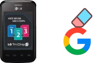 So löschen Sie ein Google-Konto auf LG Optimus L1 II Tri