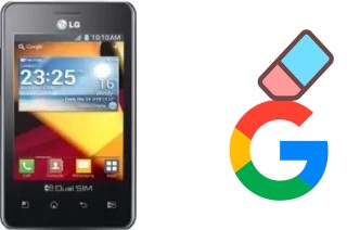 So löschen Sie ein Google-Konto auf LG Optimus L2 II