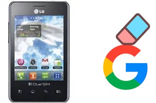 So löschen Sie ein Google-Konto auf LG Optimus L3 E405