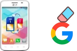 So löschen Sie ein Google-Konto auf LG Optimus L4 II Dual