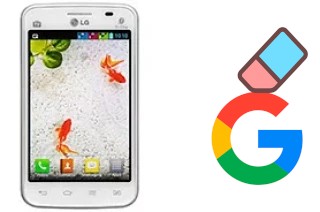 So löschen Sie ein Google-Konto auf LG Optimus L4 II Tri E470