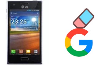 So löschen Sie ein Google-Konto auf LG Optimus L5 E610