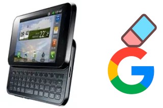 So löschen Sie ein Google-Konto auf LG Optimus Q2 LU6500