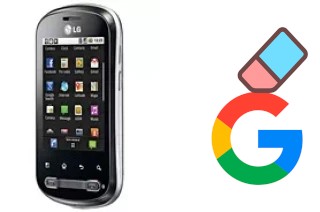 So löschen Sie ein Google-Konto auf LG Optimus Me P350