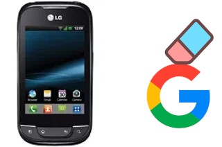 So löschen Sie ein Google-Konto auf LG Optimus Net