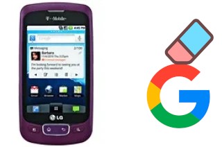 So löschen Sie ein Google-Konto auf LG Optimus T