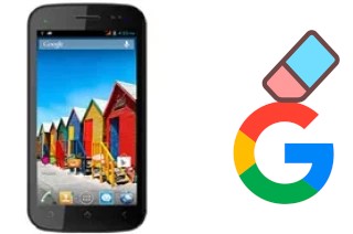 So löschen Sie ein Google-Konto auf Micromax A110Q Canvas 2 Plus